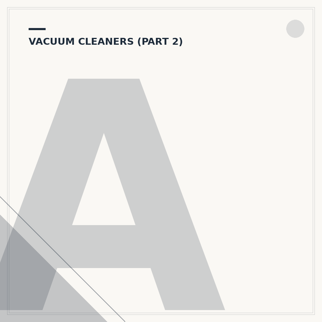 Aetheros Vacuum Cleaner: Troubleshooting & Maintenance
