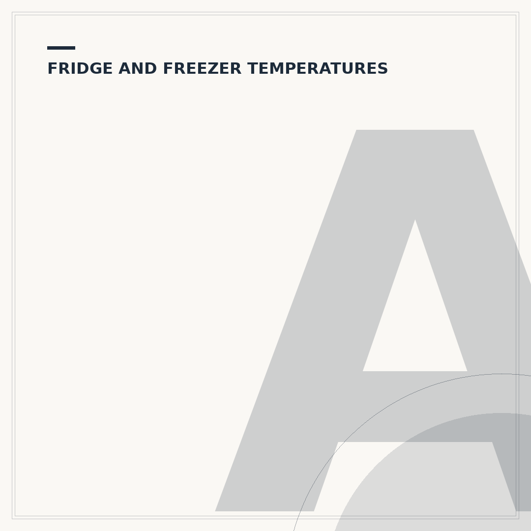 Average Freezer Temperature UK: Optimal Settings Explained