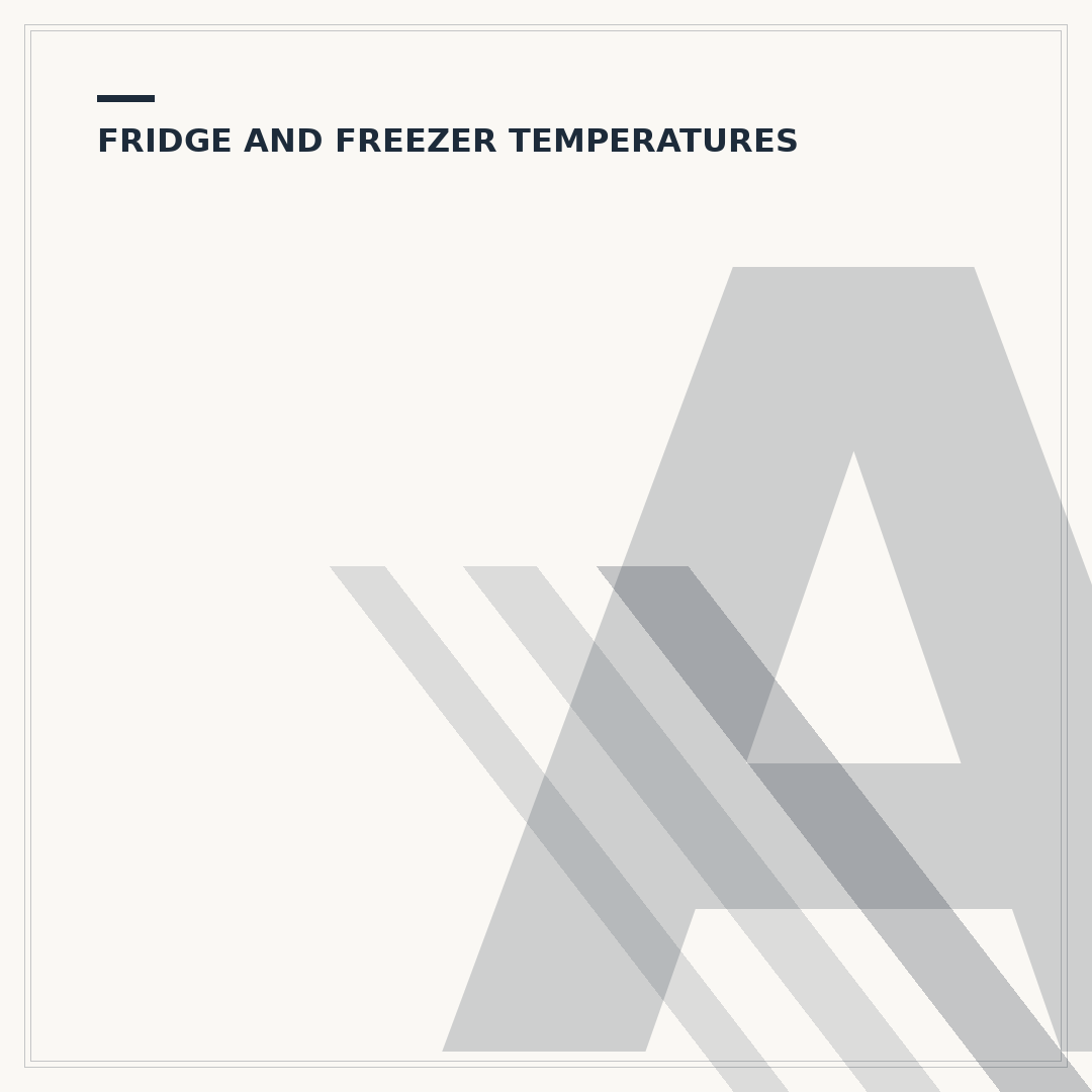 Average Fridge Temperature: What You Need to Know