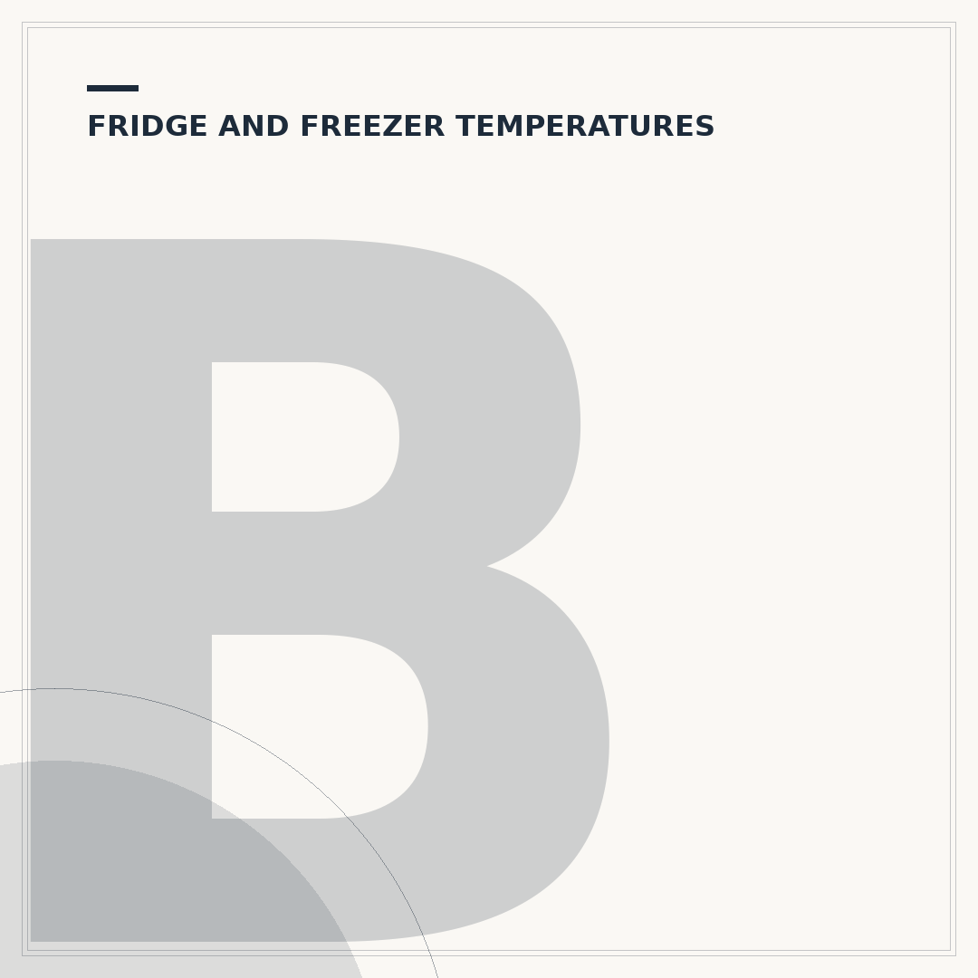 Bosch Fridge Freezer Temperature Settings: What's Correct?