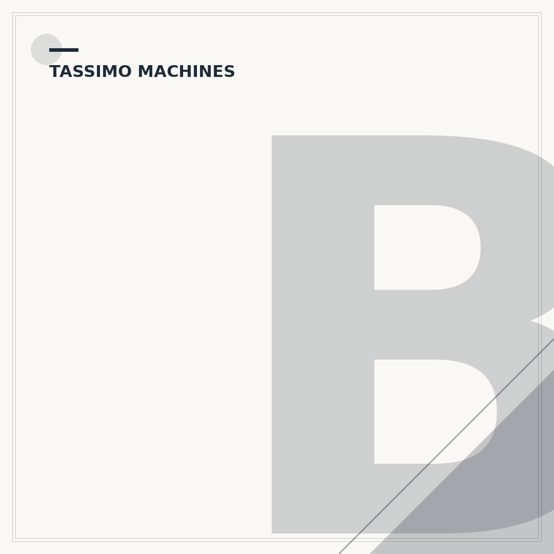 Bosch Tassimo: Troubleshooting Common Coffee Machine Issues