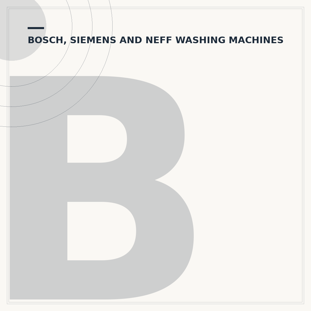 Bosch Washing Machine Issues: Common Faults & Fixes
