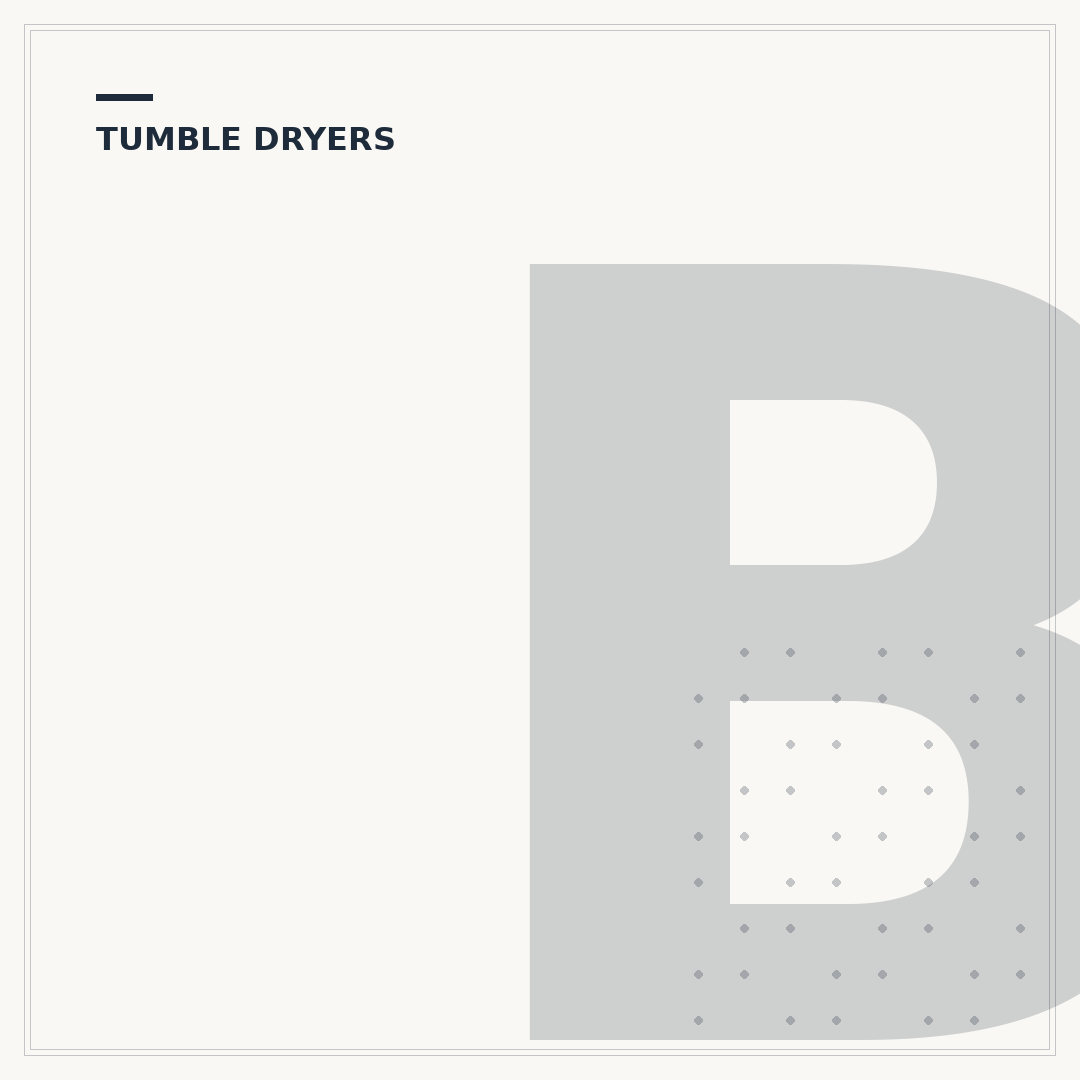 Built-in Condensing Tumble Dryer