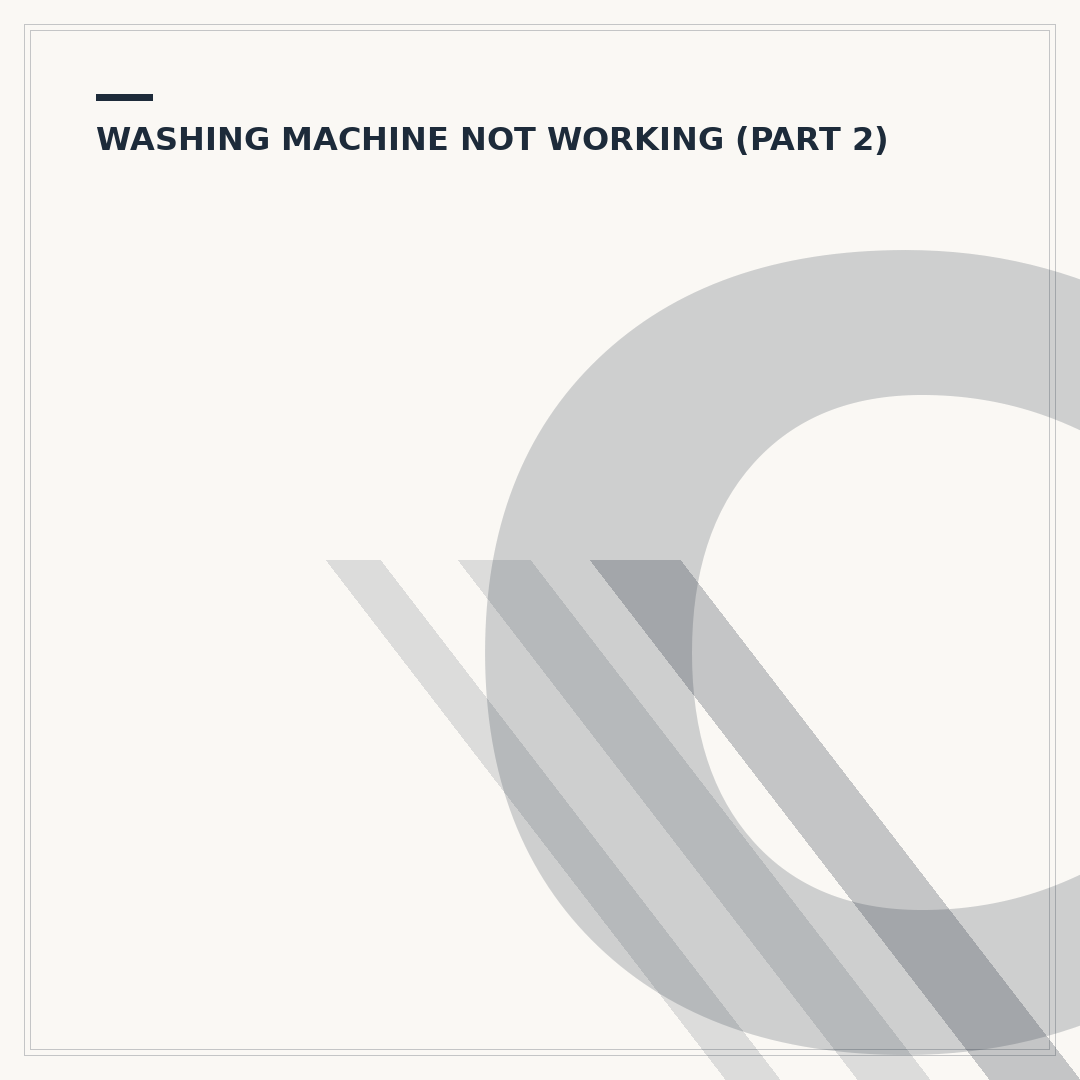 Candy Washing Machine Problems: Troubleshooting & Solutions