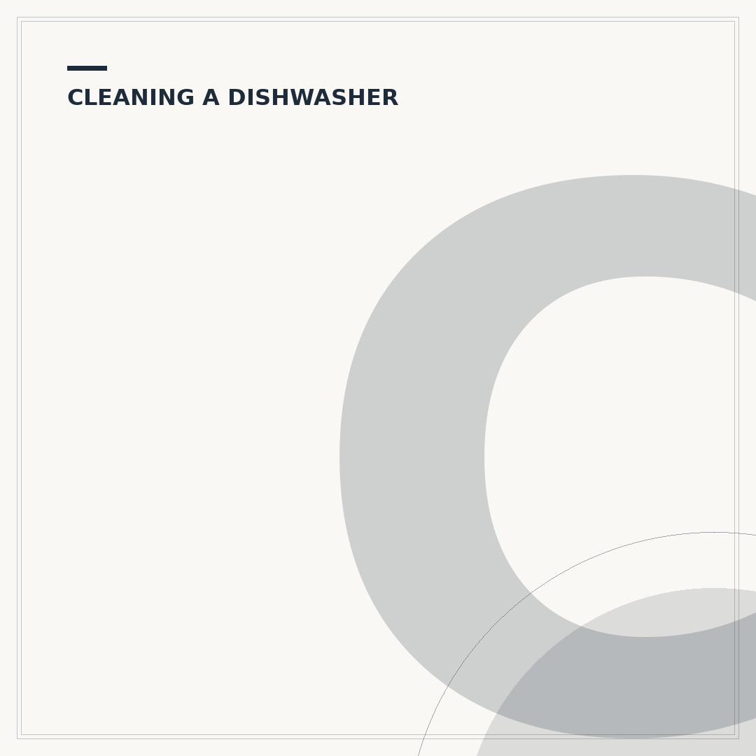 Clean Dishwasher with Baking Soda: A Deep Dive