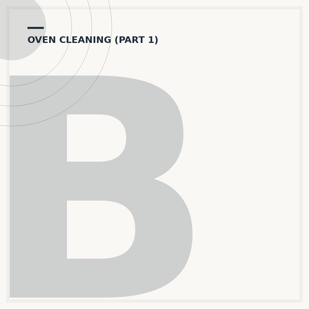 Best Way to Clean Oven Glass