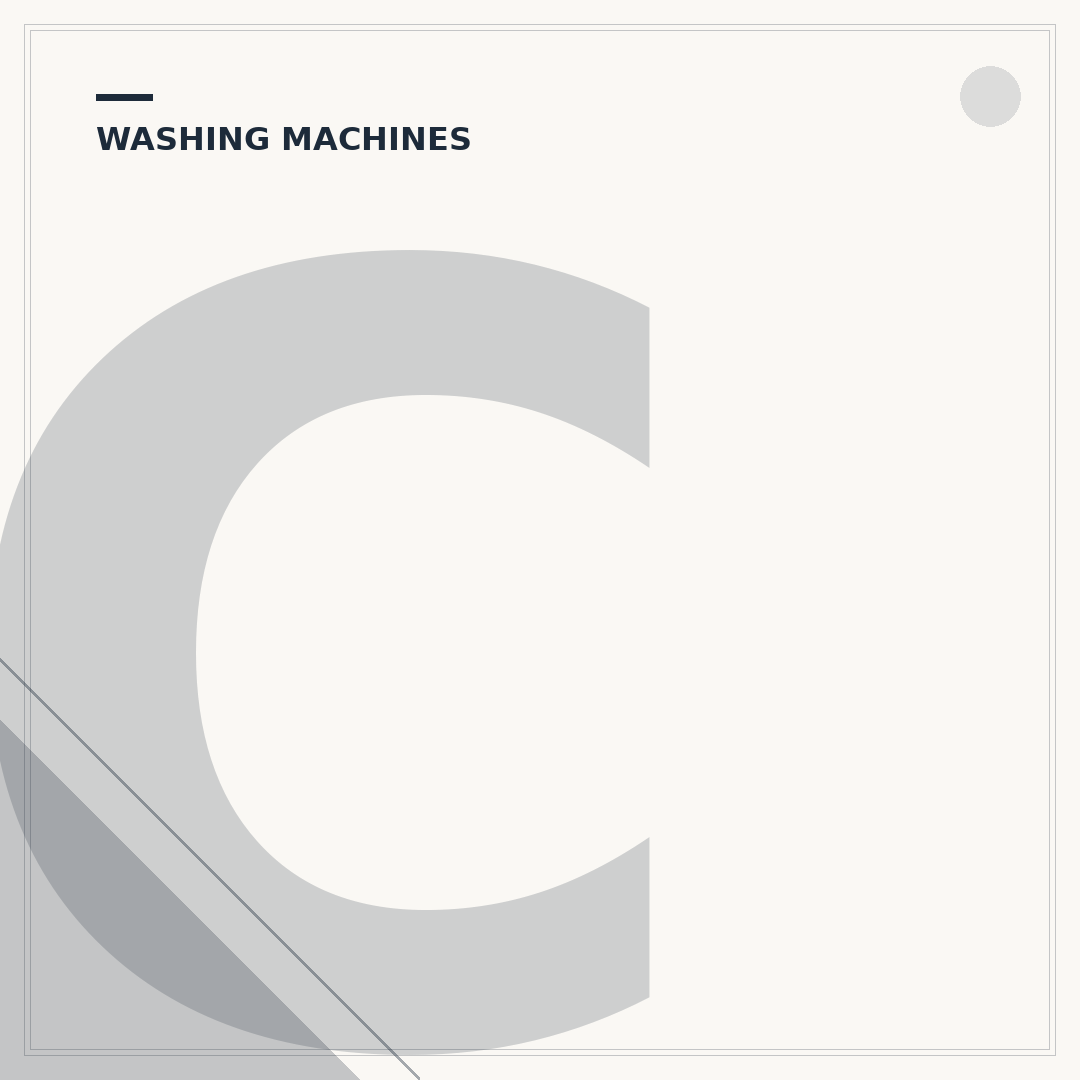 Compare Washing Machines