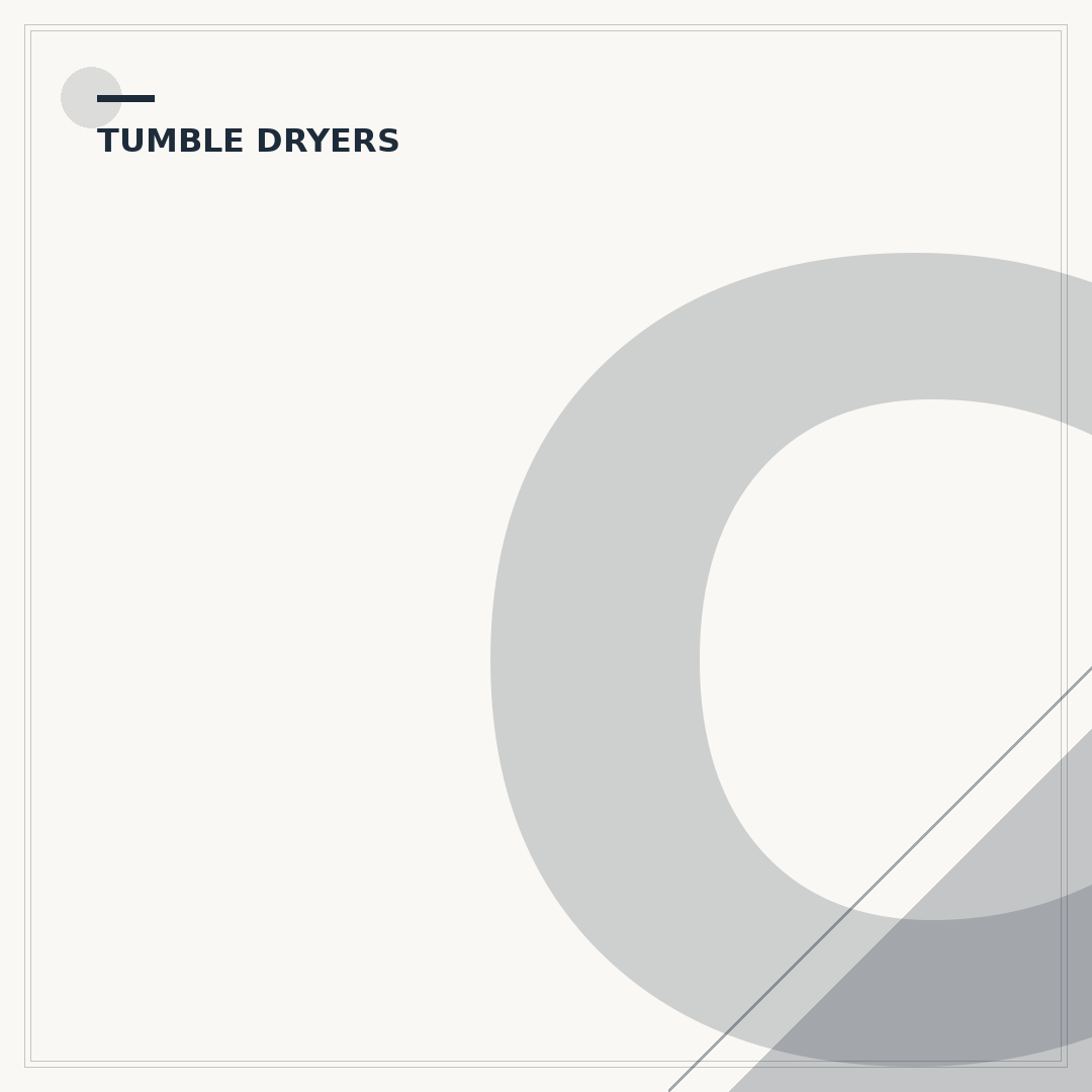 Condensing Tumble Dryer