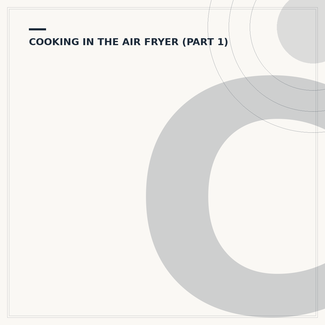 Cooking Rice in an Air Fryer