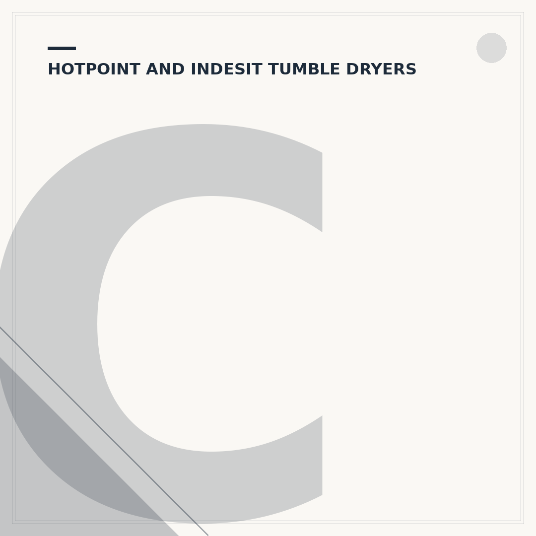 Creda Tumble Dryer Parts: Troubleshooting & Replacement