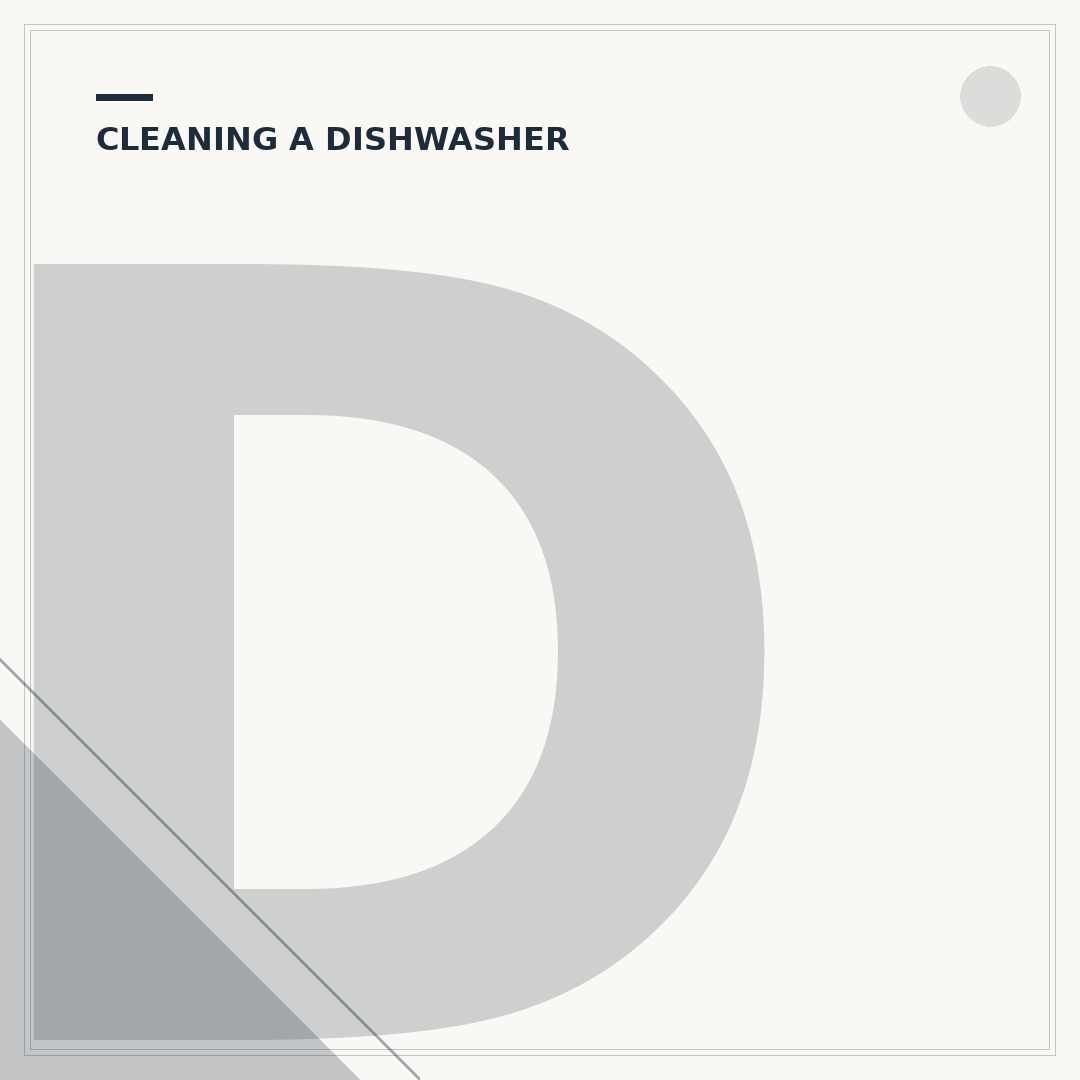 Dishwasher Deep Cleaner: Restore Performance & Remove Odours