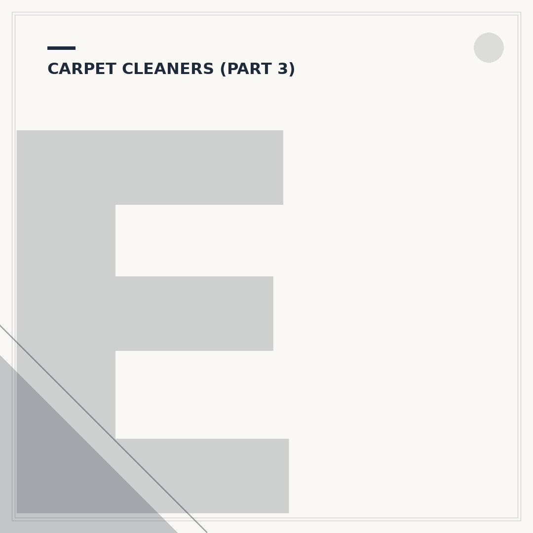 Easy Carpet Cleaner Troubleshooting: Resolve Stains & Odours