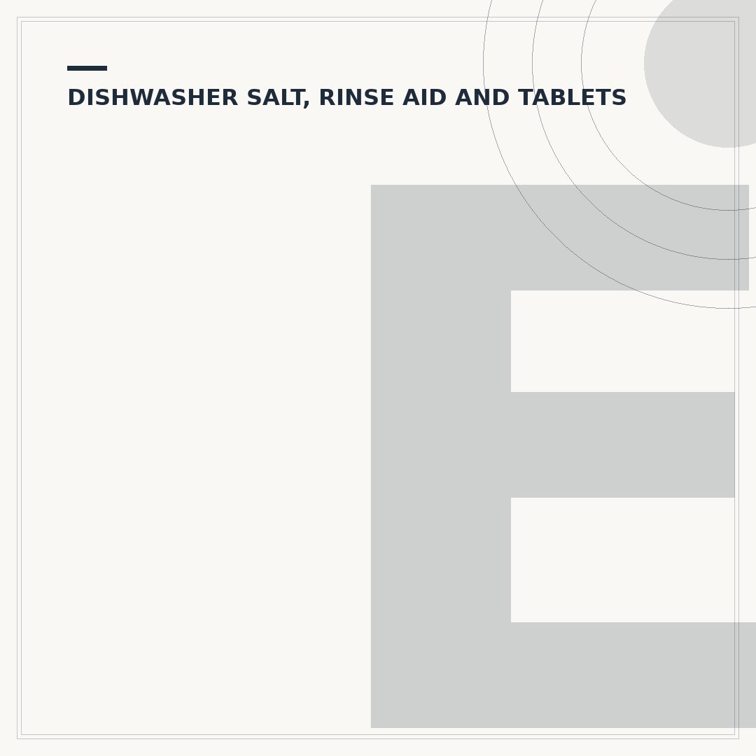 Eco Dishwasher Tablets