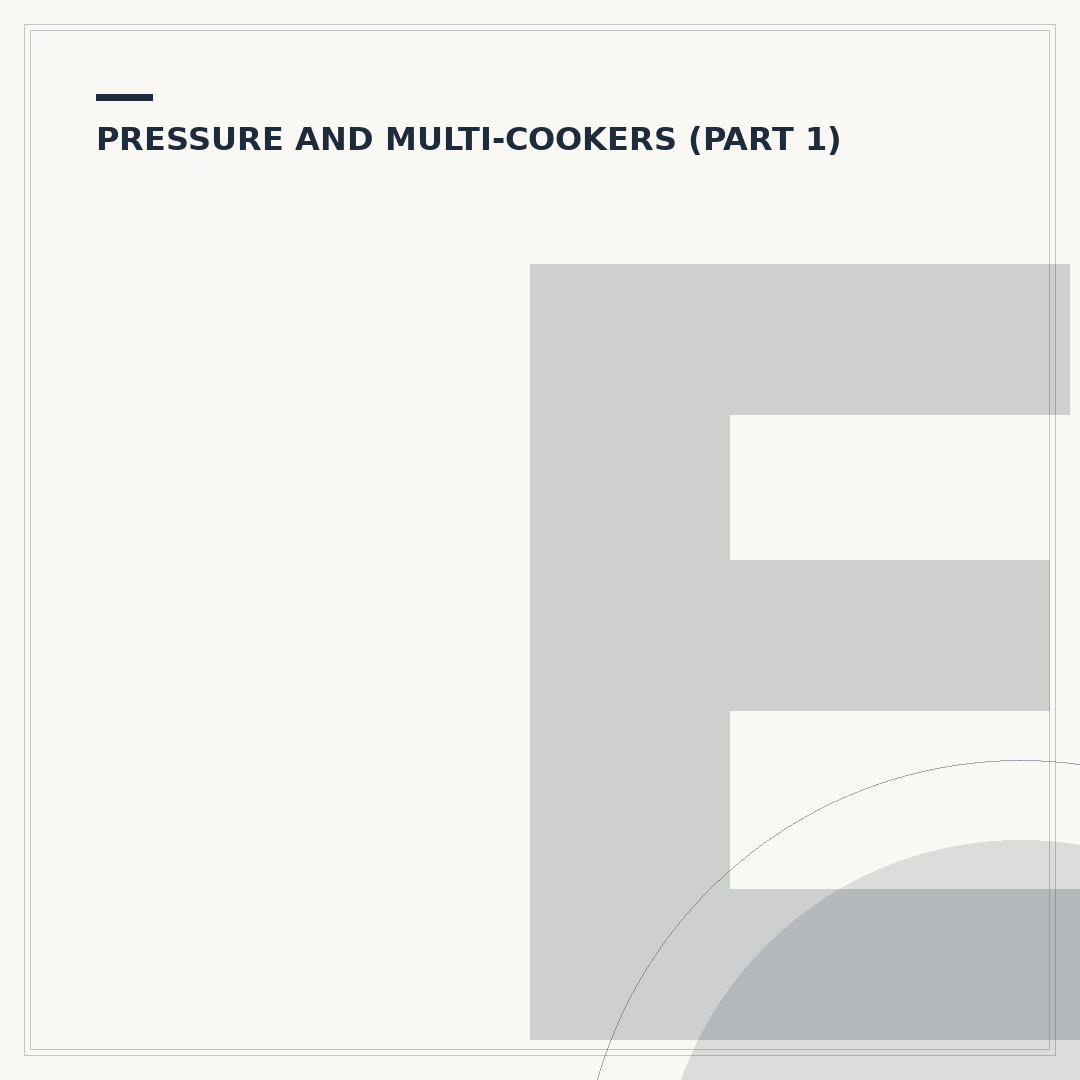 Electric Pressure Cooker: Troubleshooting and Maintenance