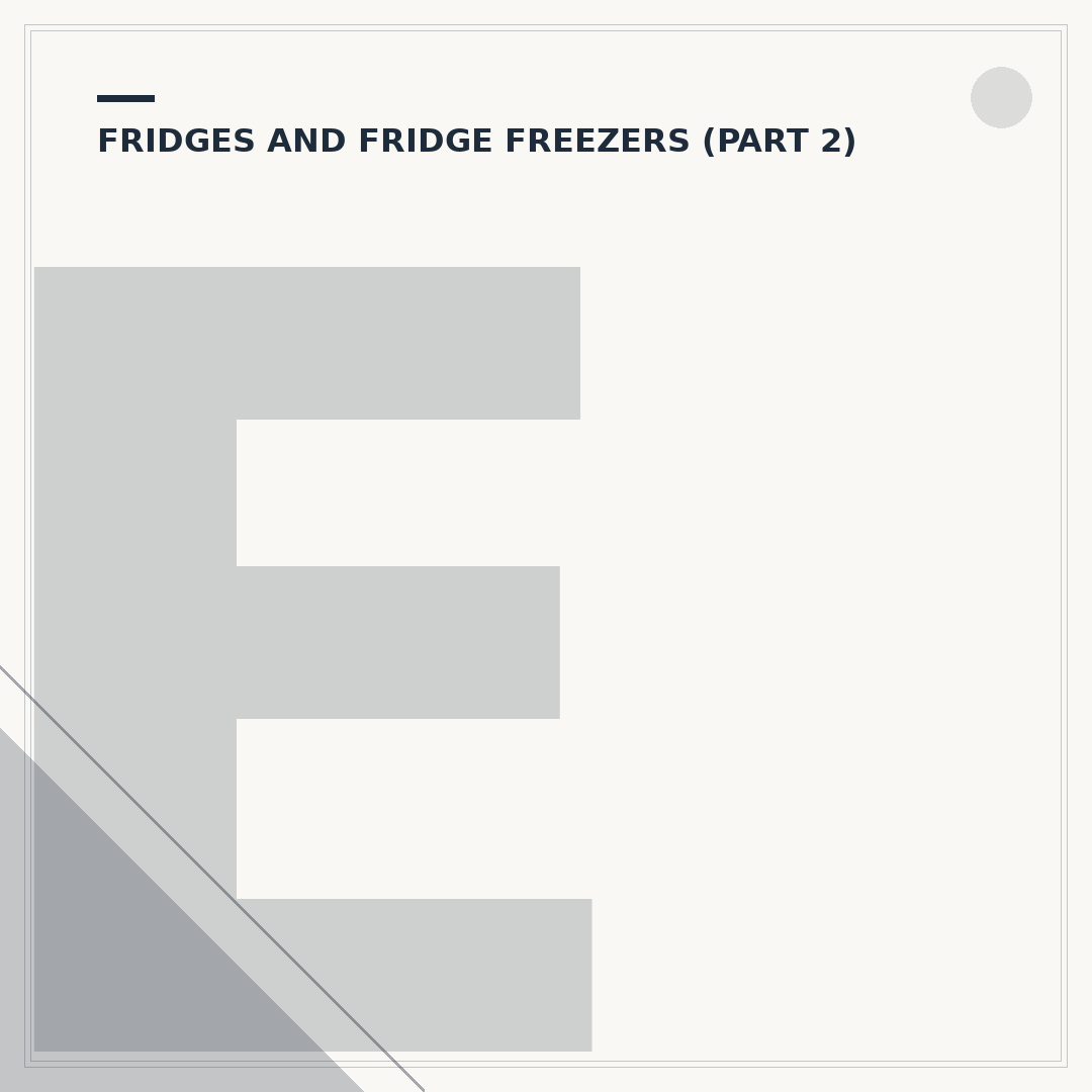 Energy Efficiency Fridge Freezers: Cut Costs & Waste