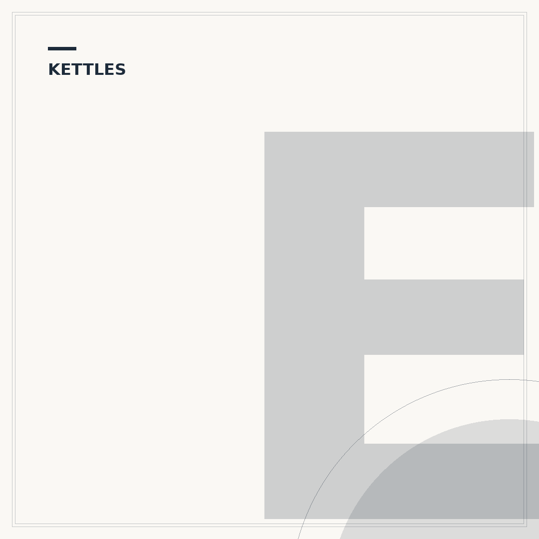 Energy Efficiency of Kettles: What Matters Most