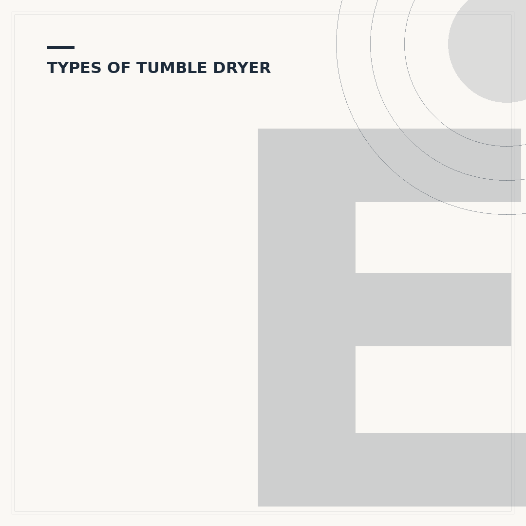Energy Efficient Condenser Tumble Dryer