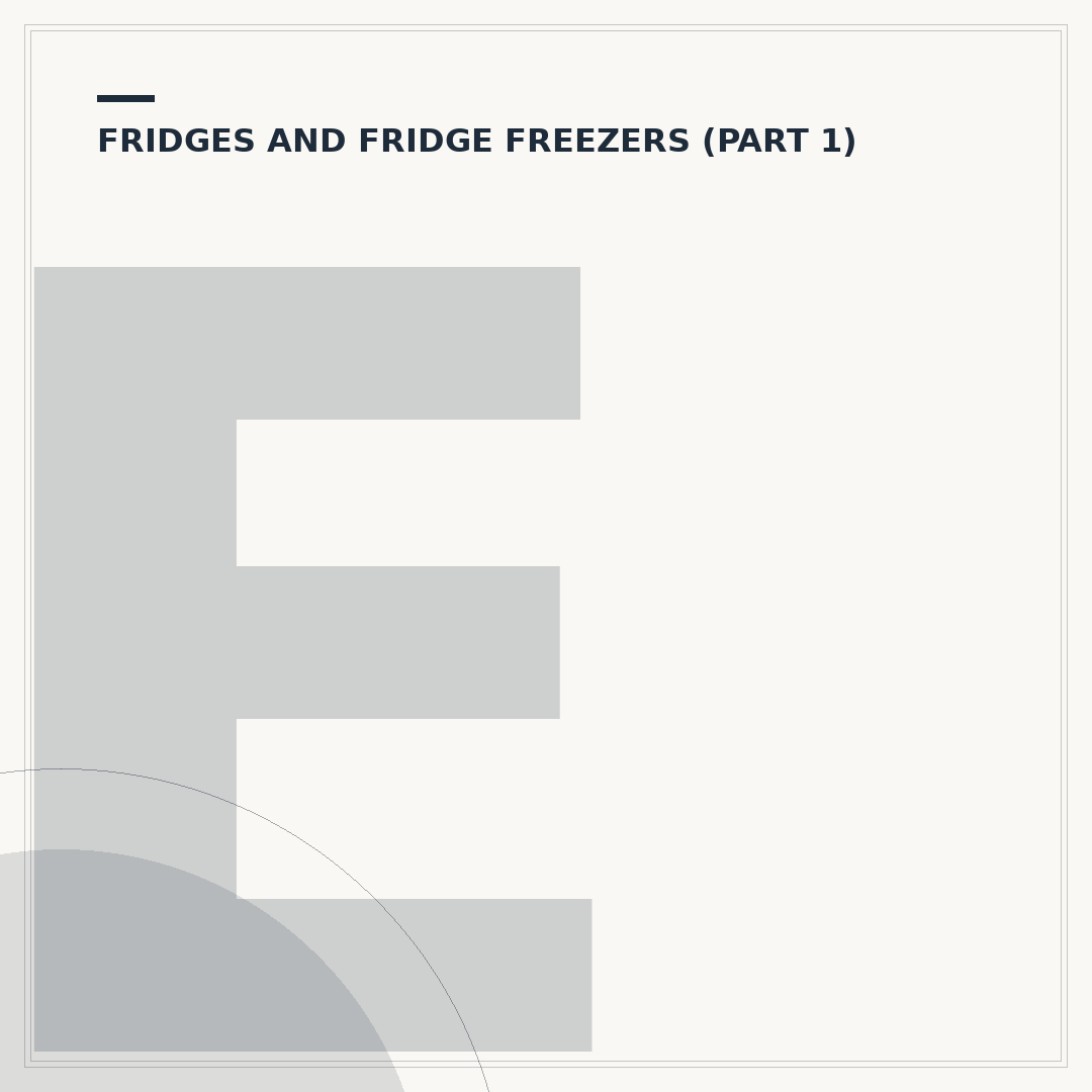 Energy Efficient Fridge Freezer: Save Money & Space