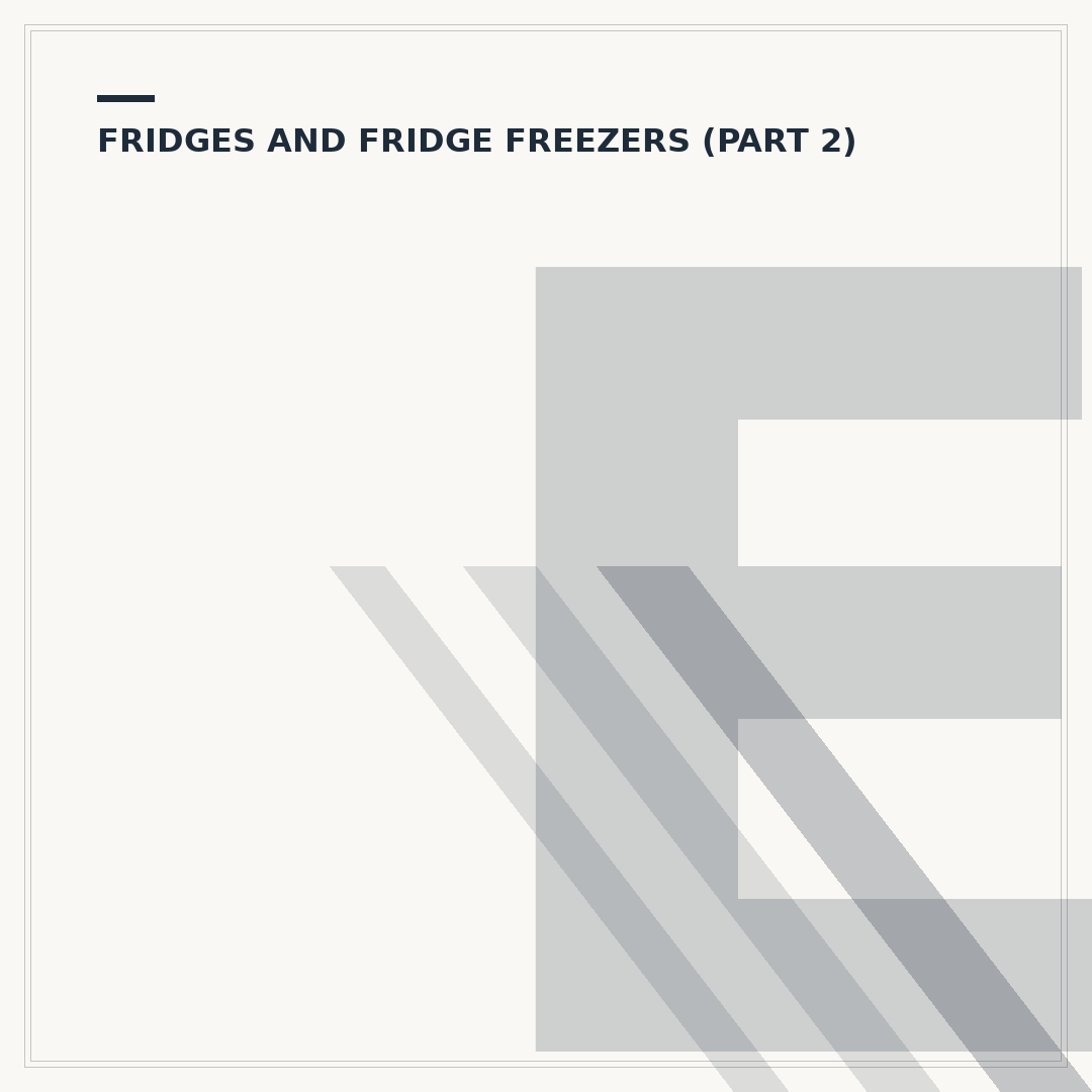 Energy Efficient Fridges: Cut Bills & Waste