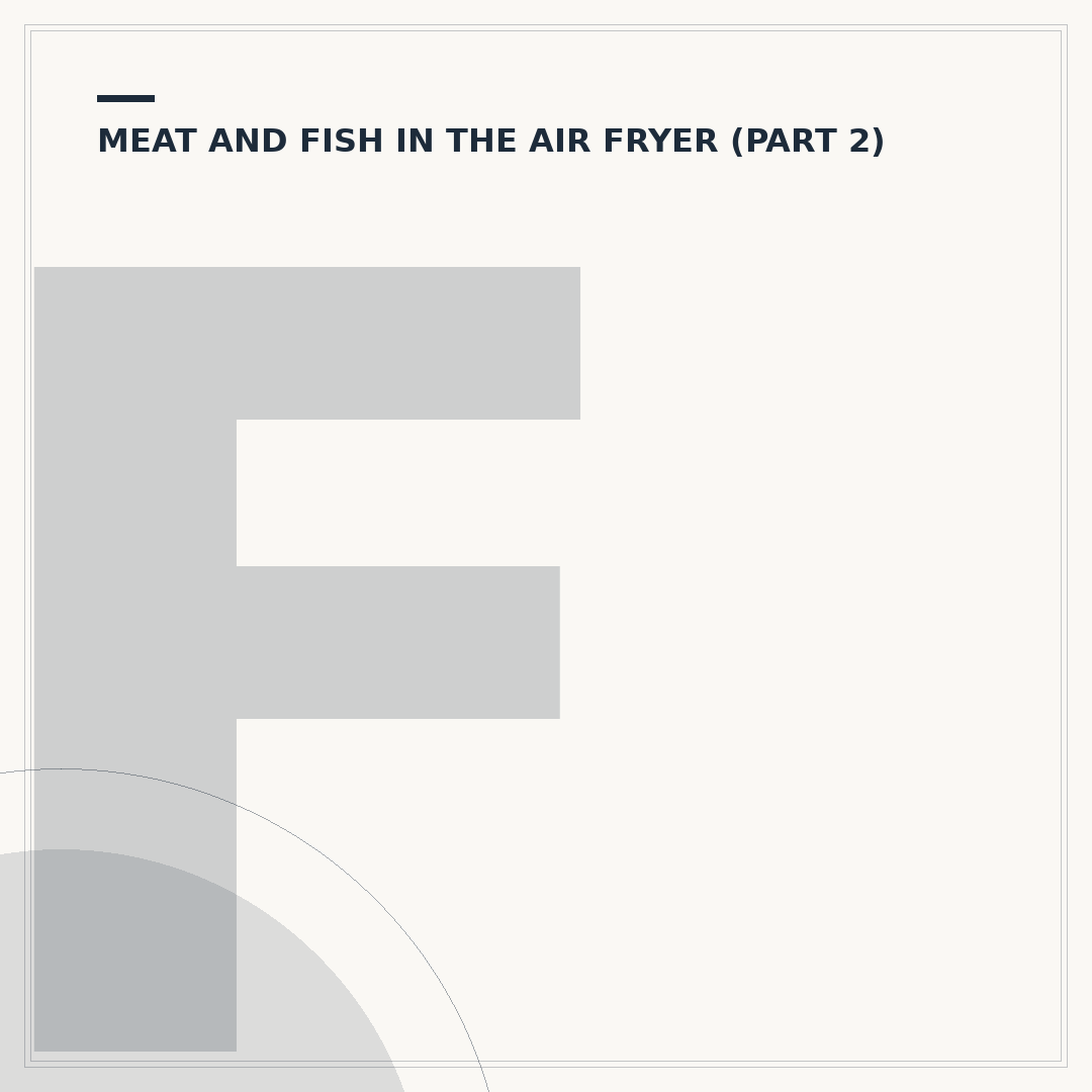Fish Cakes Not Frozen in an Air Fryer