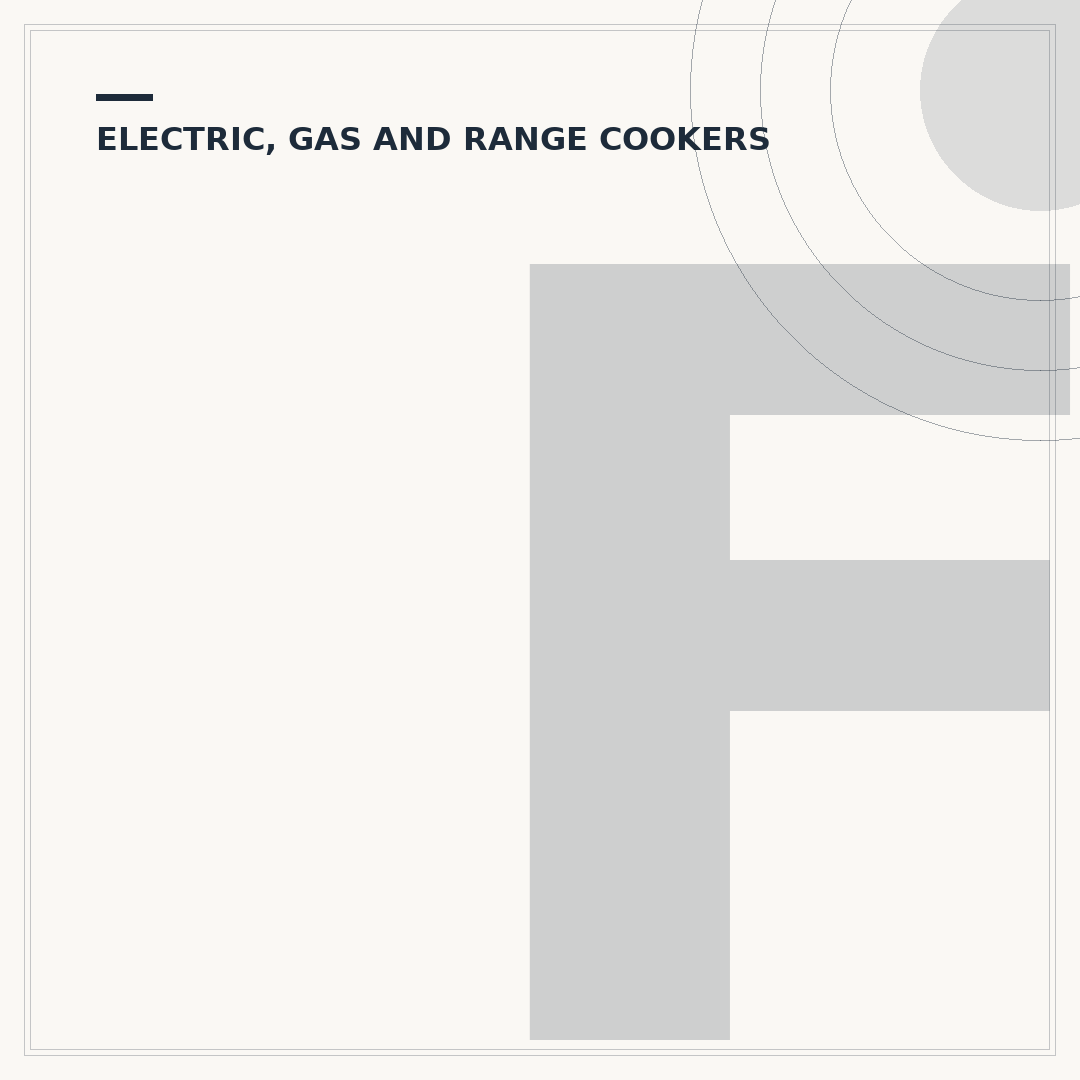 Freestanding Electric Cookers: Common Issues & Checks