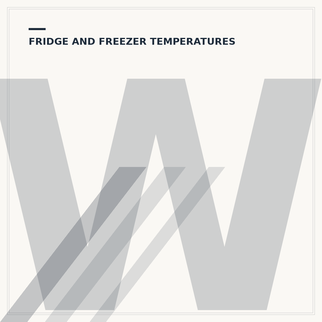 What Temperature Should a Freezer Be Kept At?