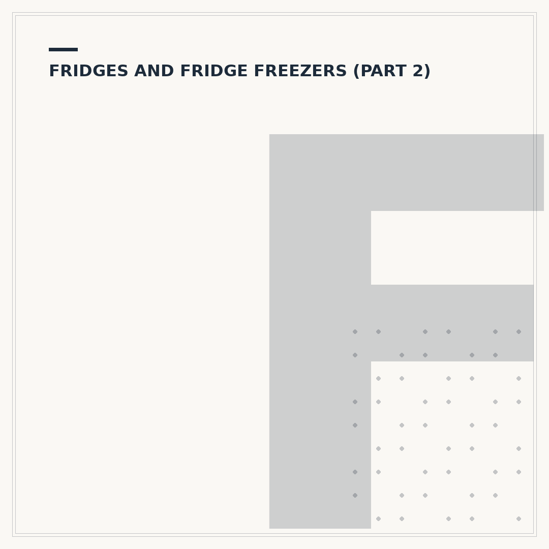 Fridge Freezer Electricity Consumption: Reduce Your Costs