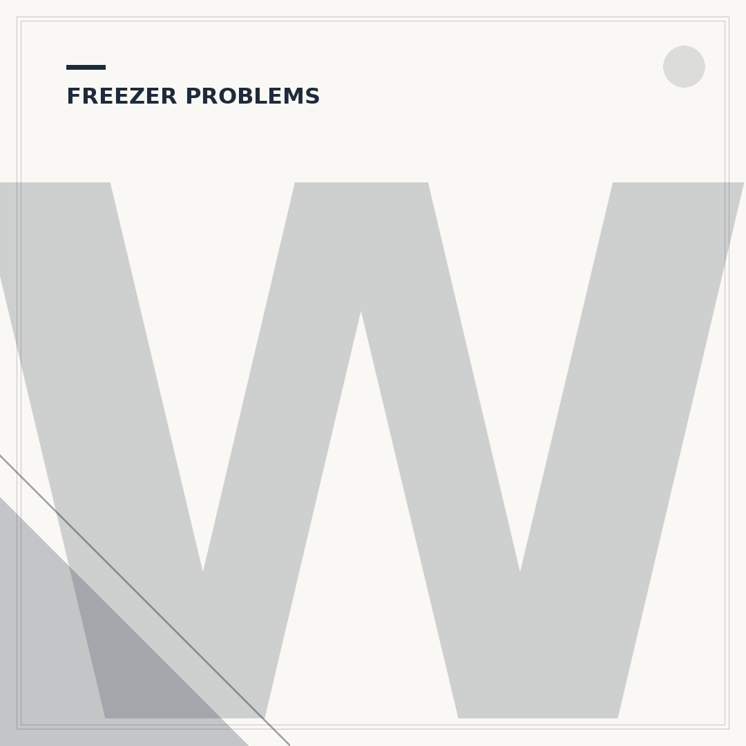Why is My Fridge Freezer Leaking Water?