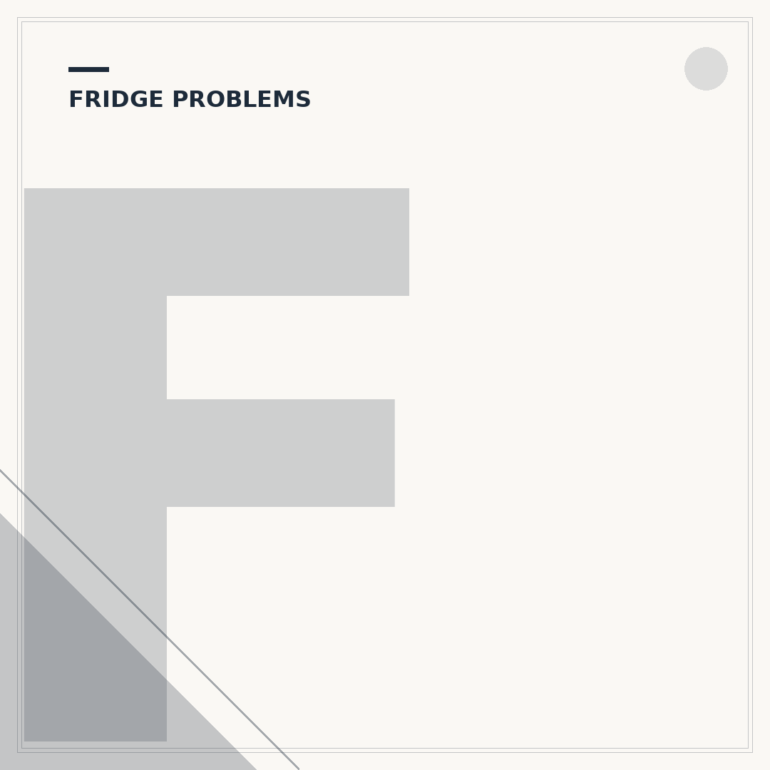 Fridge Not Cooling? Troubleshooting Common Issues