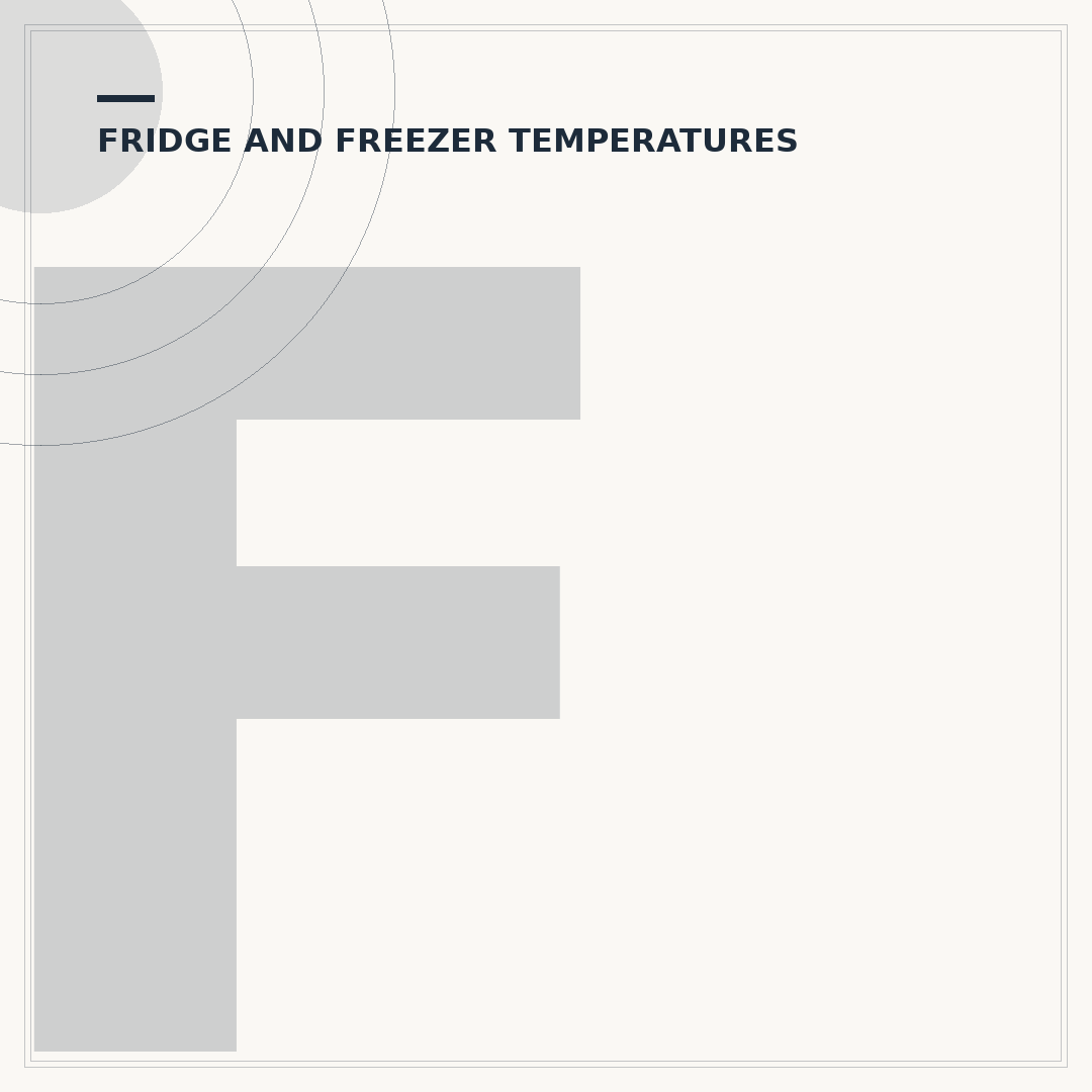 Fridge Temperature Dial