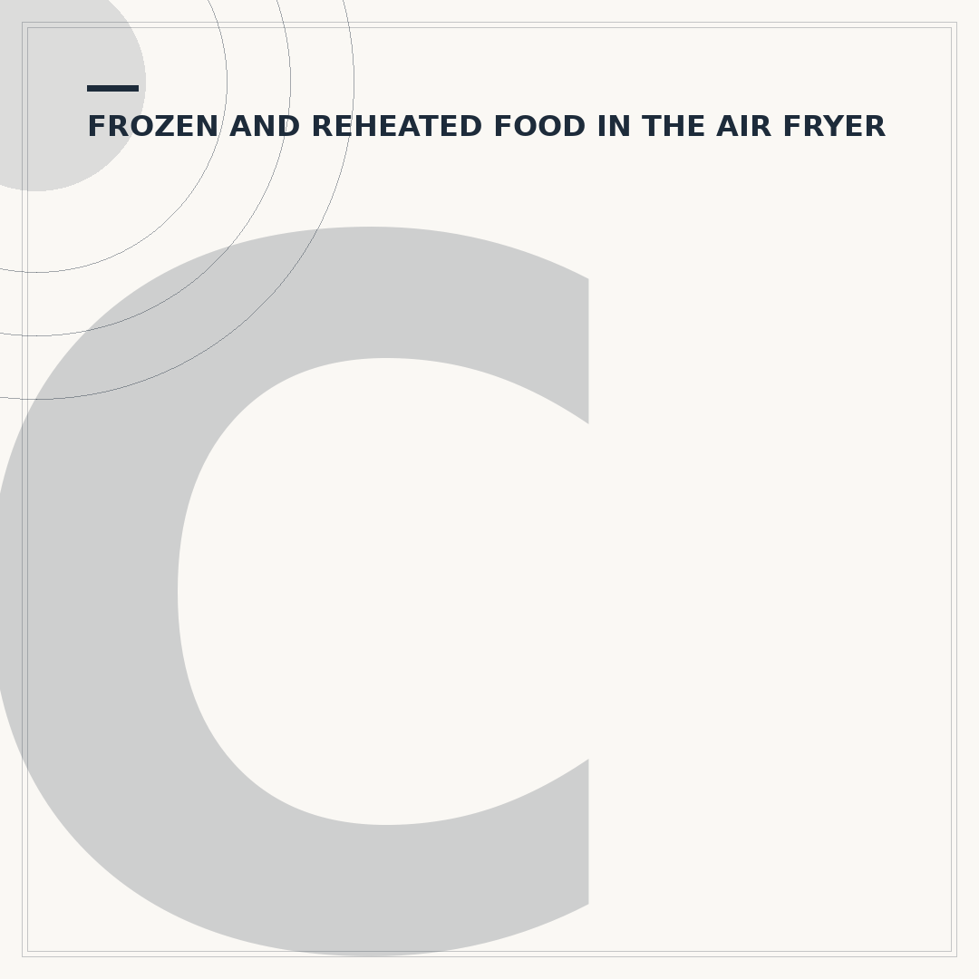 Cooking a Frozen Pasty in an Air Fryer