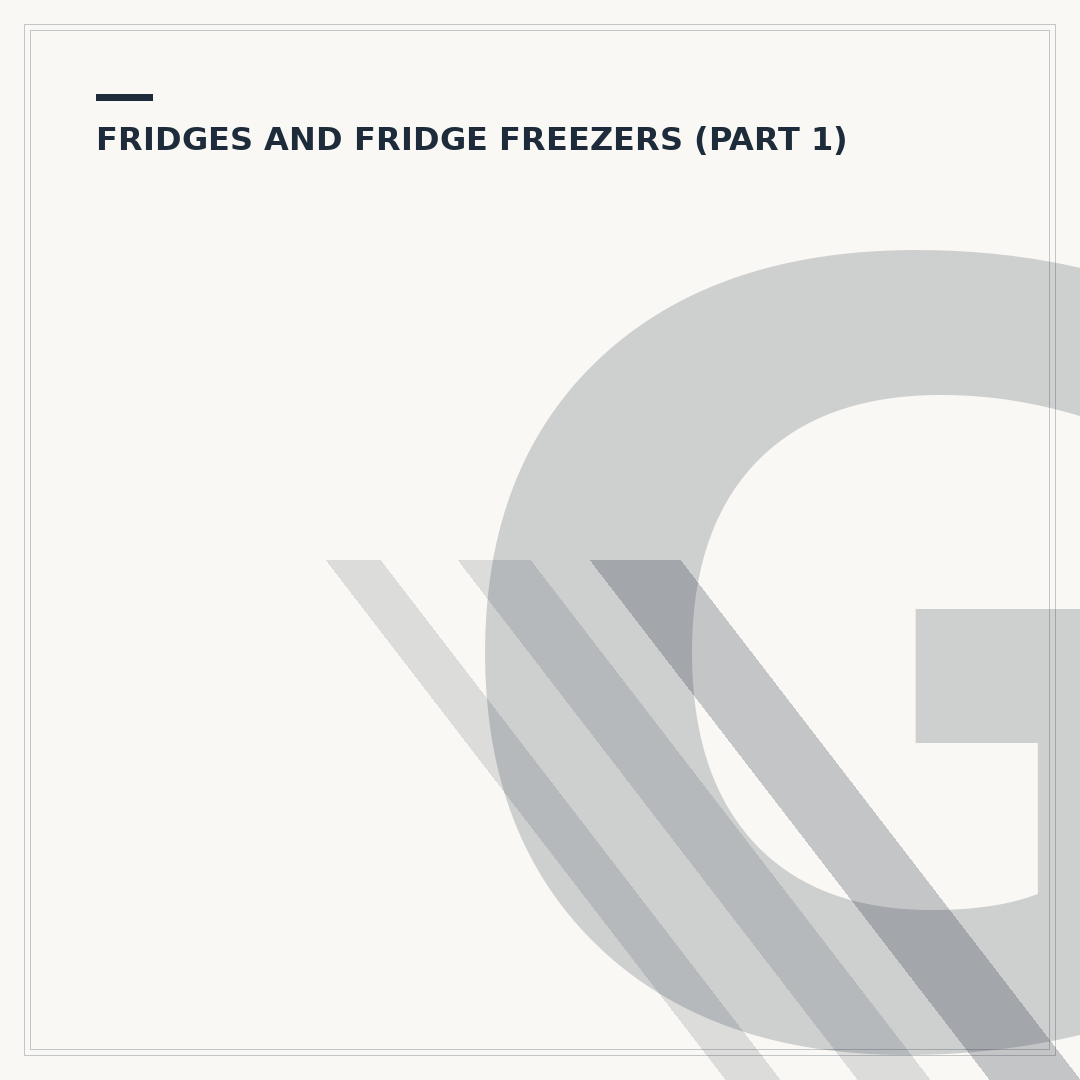 G Fridge Freezer: Troubleshooting & Buying Advice