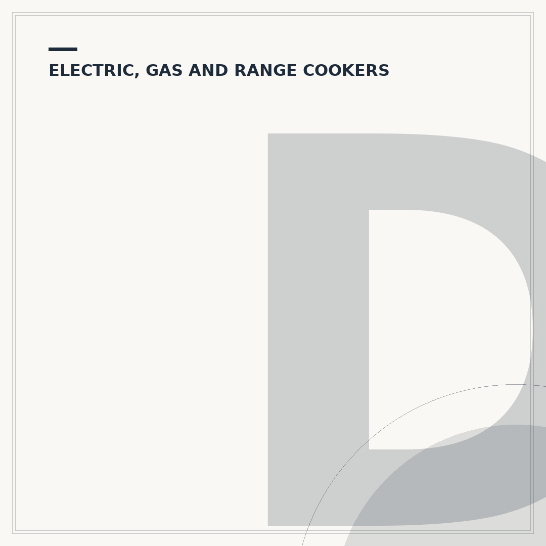 Difference Between Gas and Electric Cookers