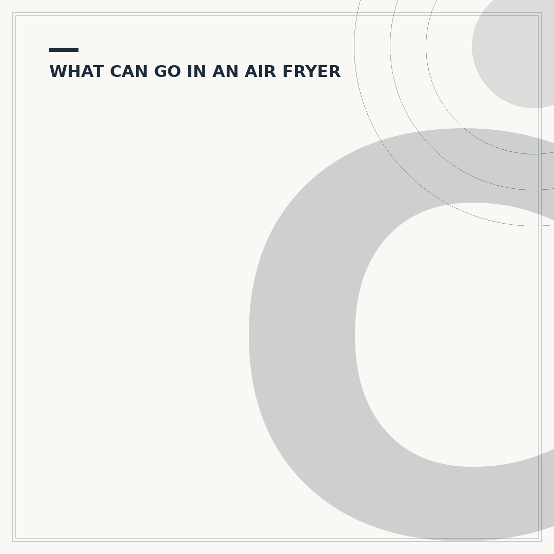 Can You Put Glassware in an Air Fryer? Safety & Tips