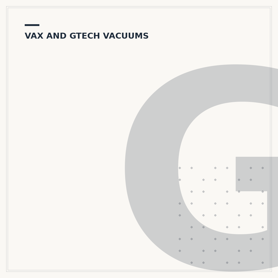 Gtech Handheld Vacuum Troubleshooting & FAQs