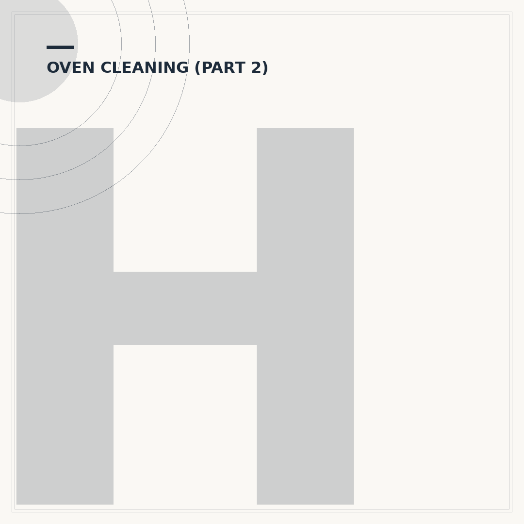 Home Oven Cleaning Service: What to Expect