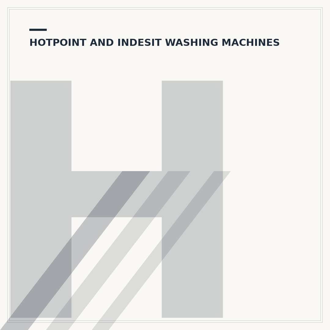 Hotpoint Anti Stain Washing Machine: Tackle Tough Marks