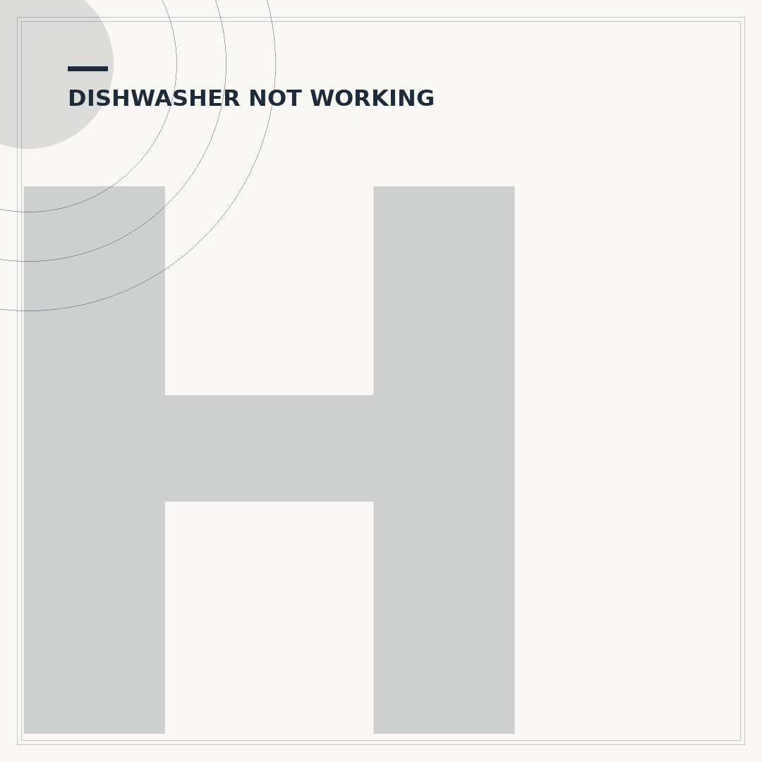 Hotpoint Dishwasher Problems: Troubleshooting Common Issues