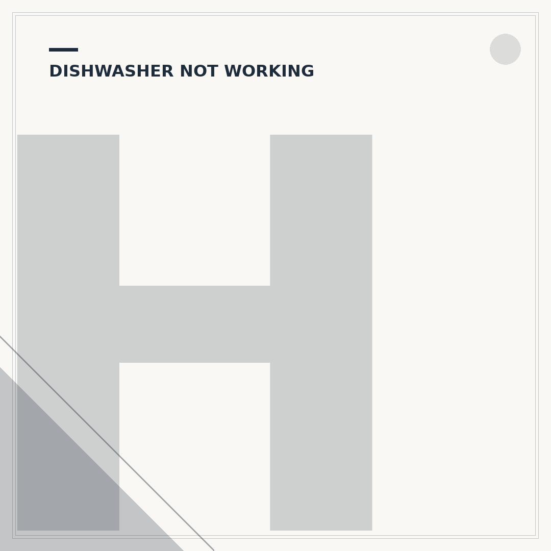 Hotpoint Dishwasher Troubleshooting: Resolve Common Issues