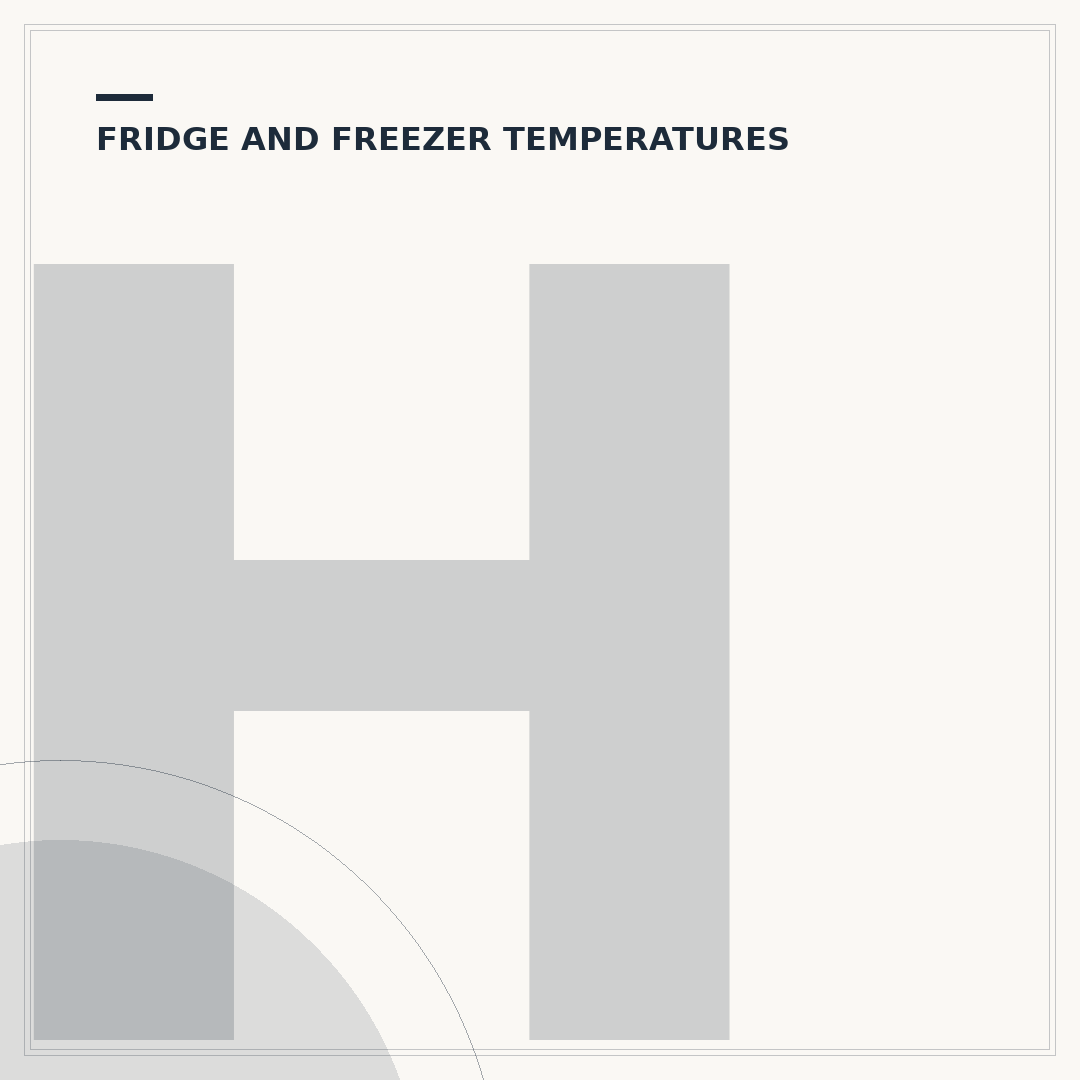 Hotpoint Fridge Temperature Settings Explained