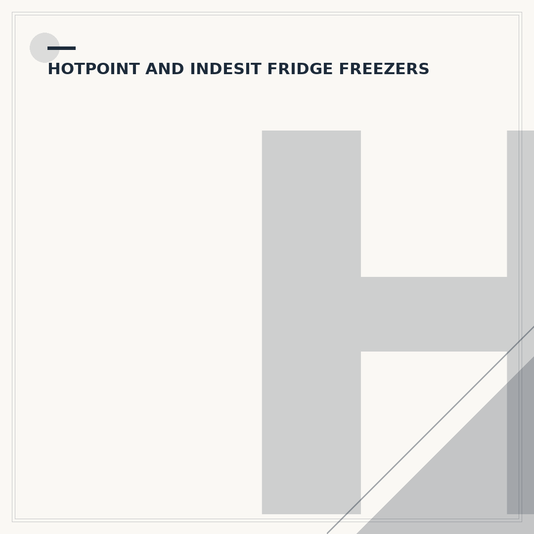 Hotpoint Iced Diamond Fridge: Troubleshooting & Care