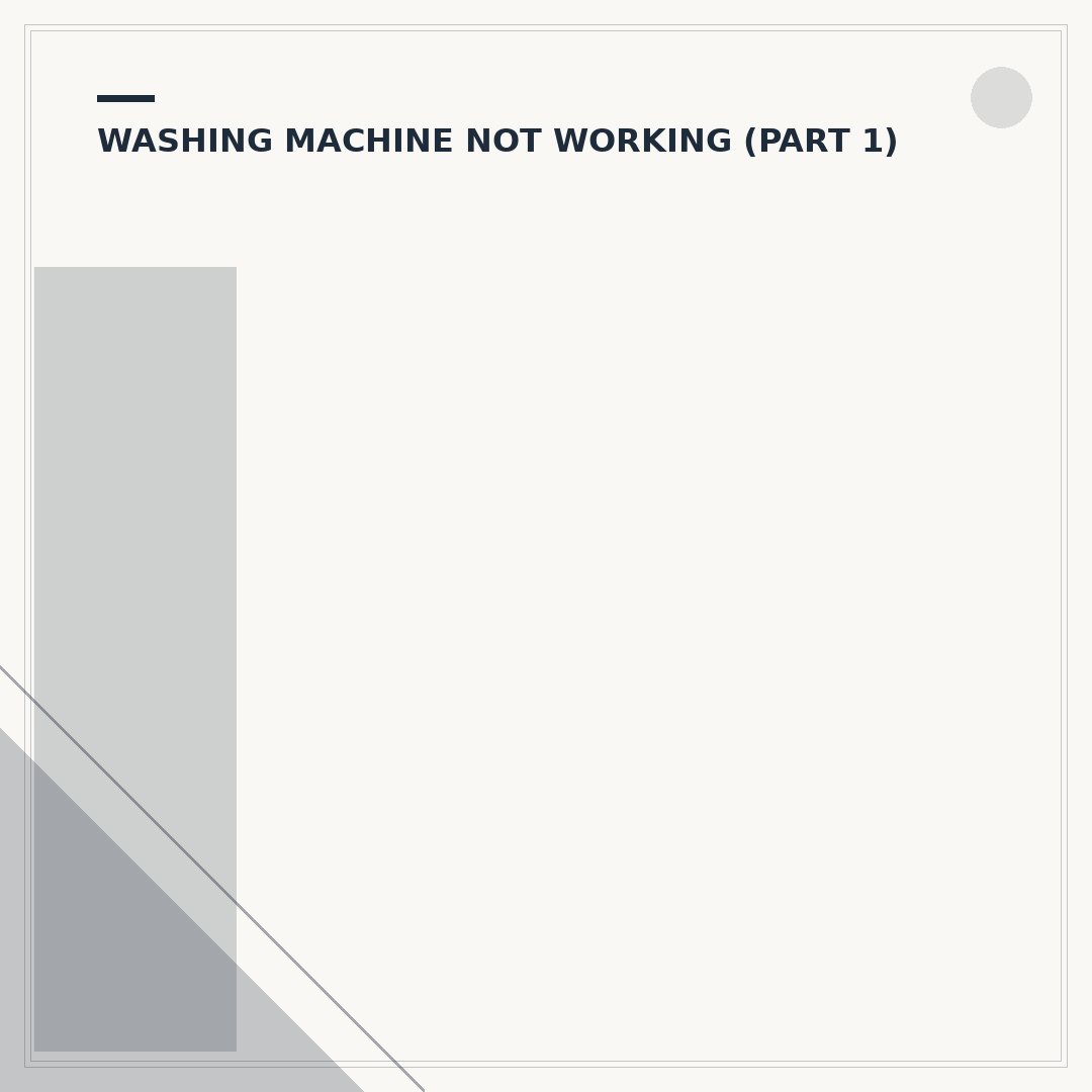 Indesit Washing Machine Not Draining: Causes & Fixes