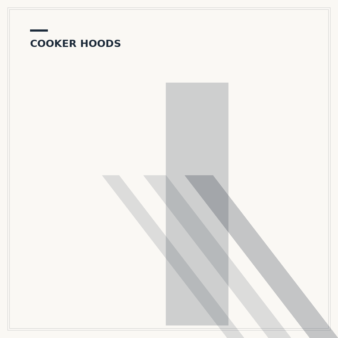 Installing a Cooker Hood
