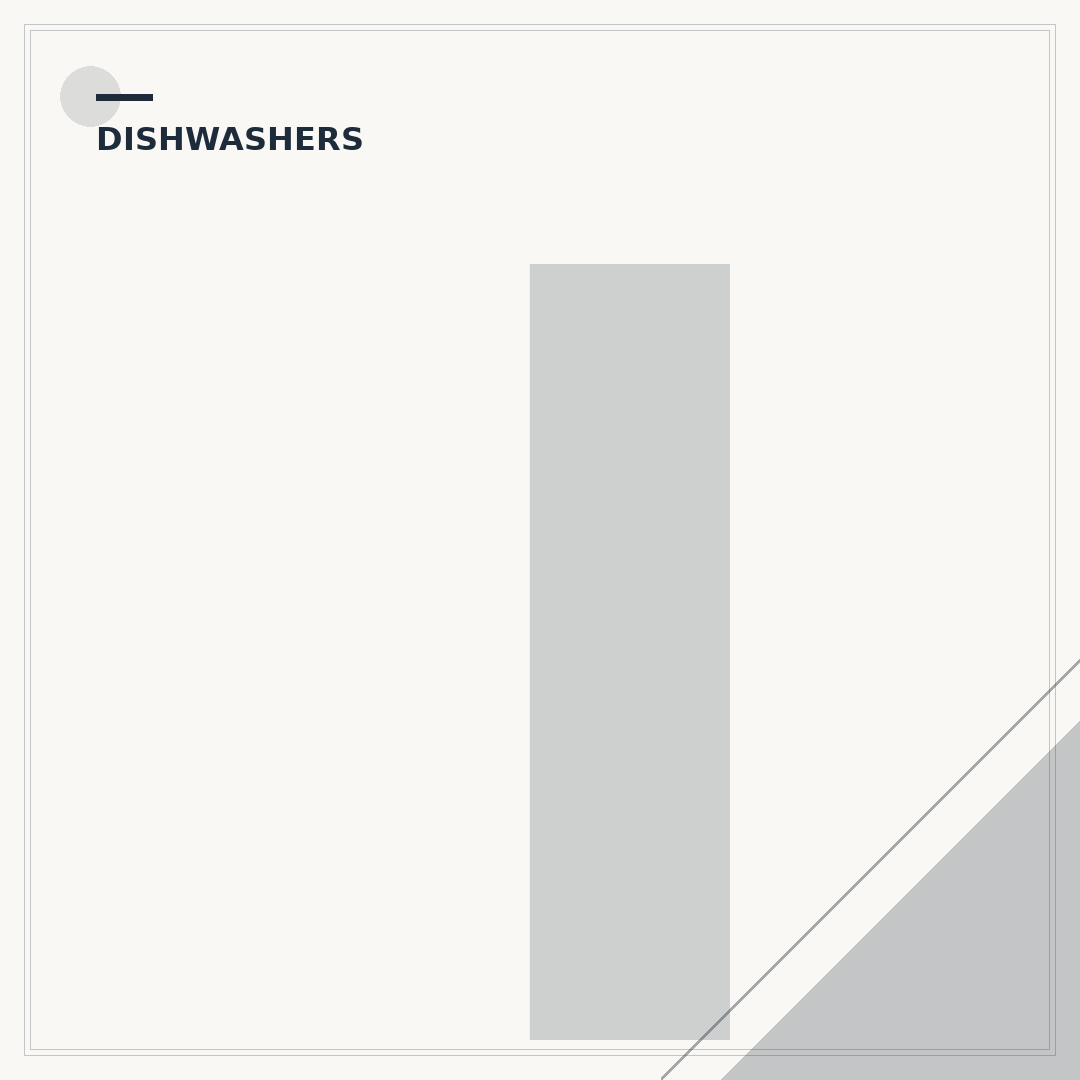Integrated Dishwasher Removal