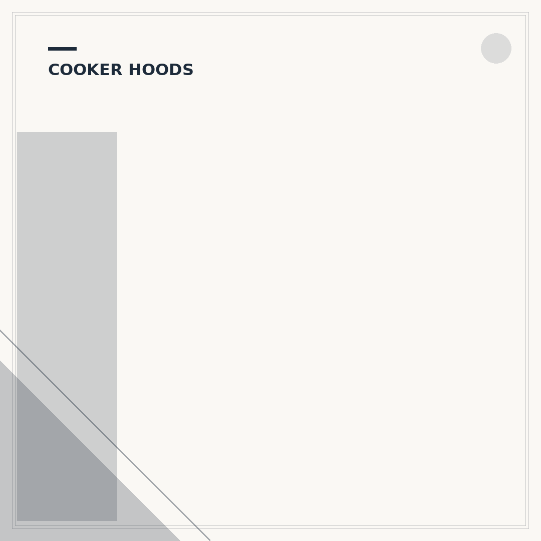 Island Cooker Hood