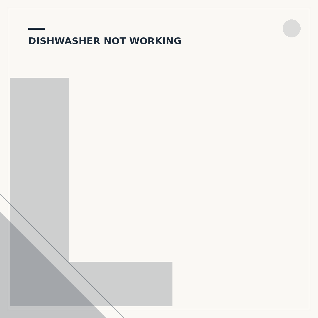 Lamona Dishwasher Troubleshooting: Common Issues & Fixes