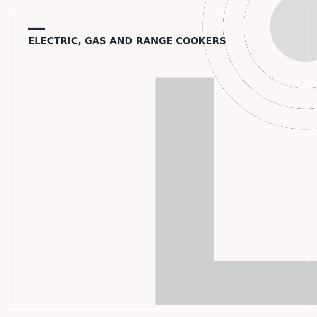 LPG Gas Cookers