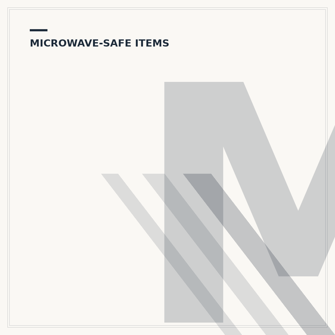 Microwave Safe Plates: What to Look For