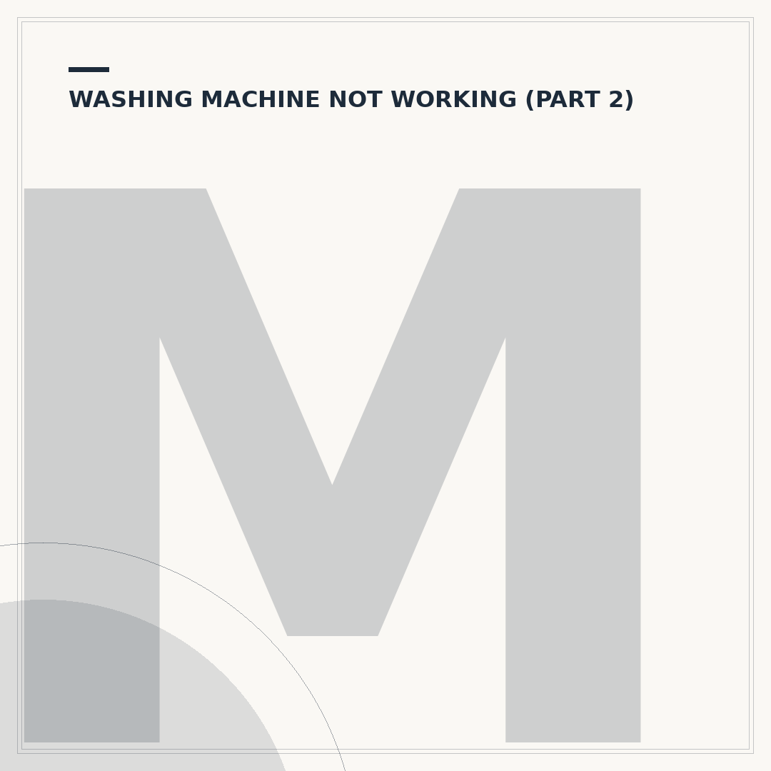 Miele Washing Machine Not Spinning: Causes & Fixes