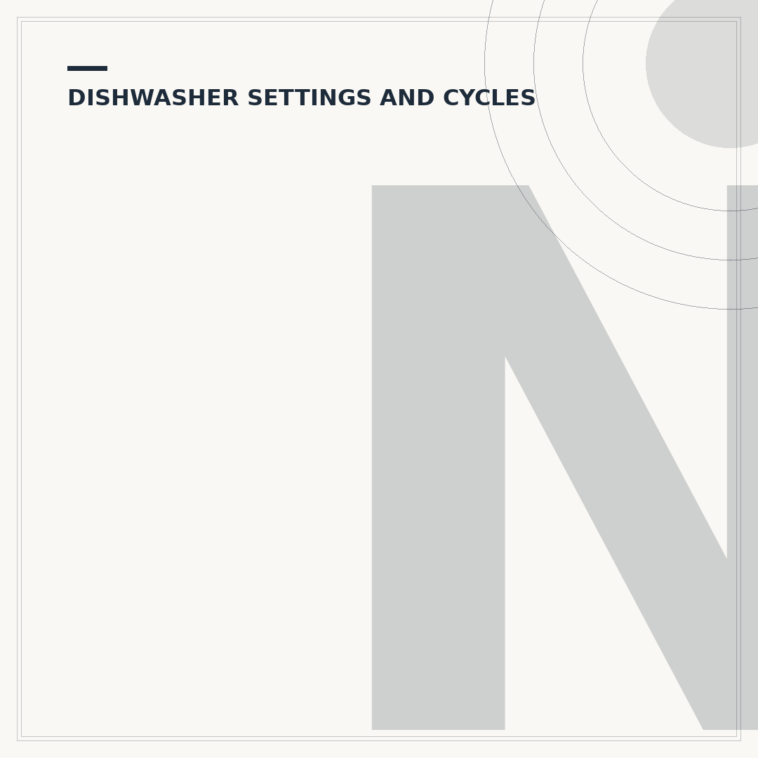 Neff Dishwasher Quick Wash Setting